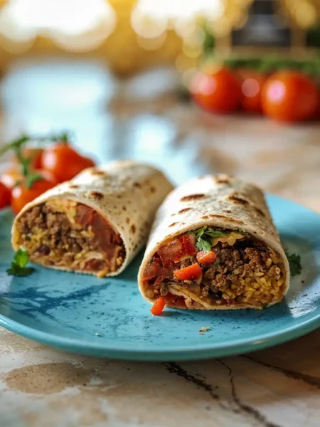 Wołowe Burrito